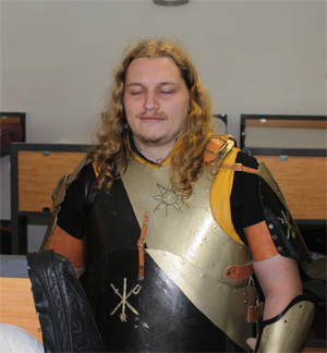 LARPer, looking busted