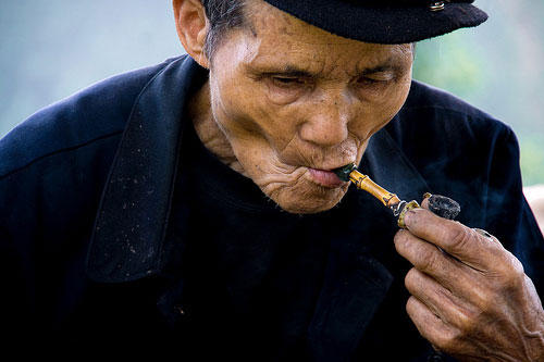 Chinese man picture by Melanie Dornier